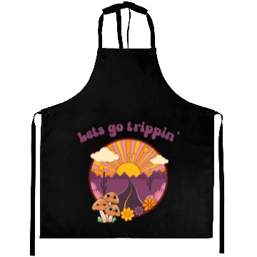 Discover Road Trippin Cool Retro Vintage Road Trip Aprons
