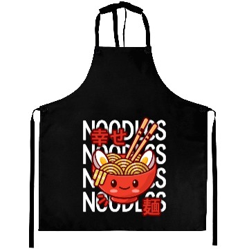 Discover Kawaii Ramen Noodle Bowl Noodles Red Aprons