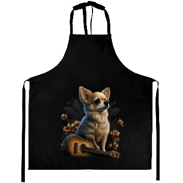 Discover Chihuahua | Ukulele Guitar Hawaii Aloha Violine Aprons