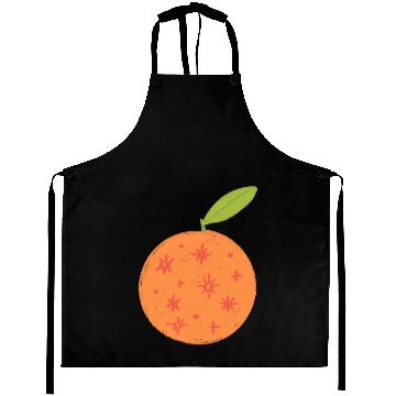 Discover orange! with stars! Aprons