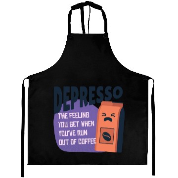 Discover Depresso Coffee Aprons
