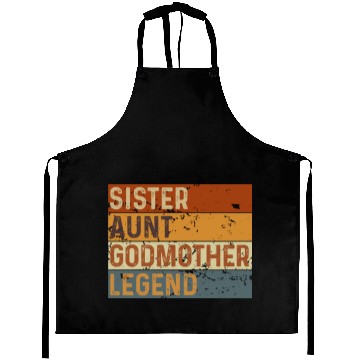 Discover Sister Aunt Godmother Legend Aprons