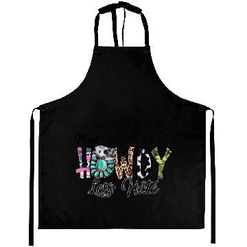 Discover More Howdy Less Hate Aprons