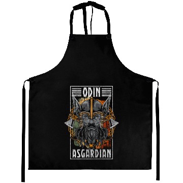 Discover Odin Valhalla Symbol Aprons