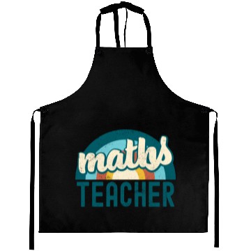 Discover Math Teacher perfect gift for back to school Aprons