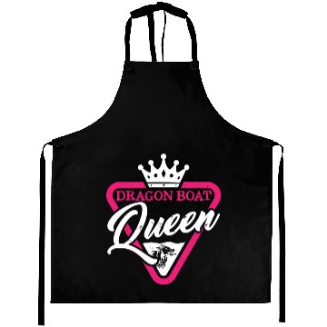 Discover Dragon Boat Racing Queen Aprons