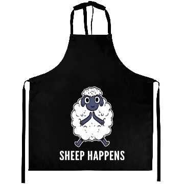Discover Sheep Happens Farmer Gift Aprons