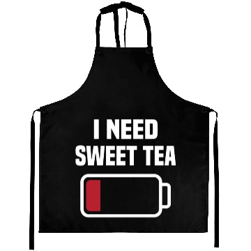 Discover I Need Sweet Tea Aprons