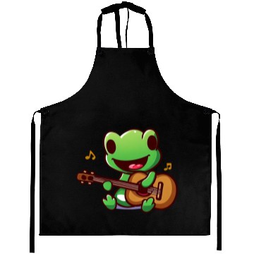 Discover Grooving Frog guitarist Aprons