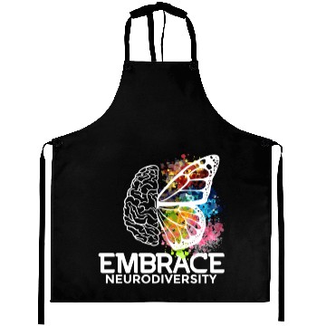 Discover Embrace Neurodiversity - Adhd Awareness Aprons