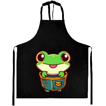 Discover Frog in the bag Aprons