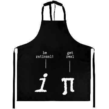 Discover Funny Math circle number pi quote cool Aprons