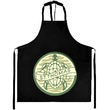 Discover Saint Thomas Turtle Aprons