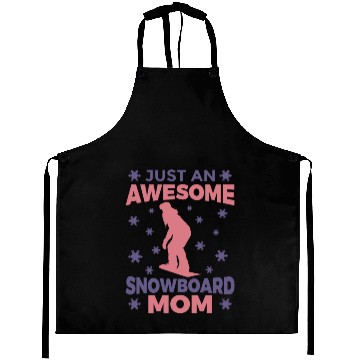 Discover Snowboarding Mom Aprons