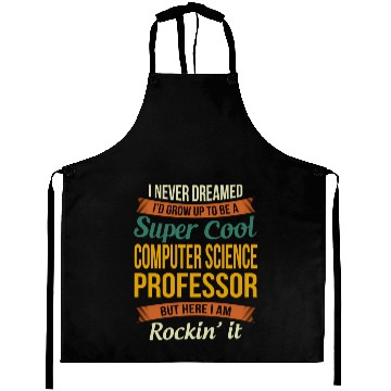 Discover Computer Science Professor - Appreciation Aprons