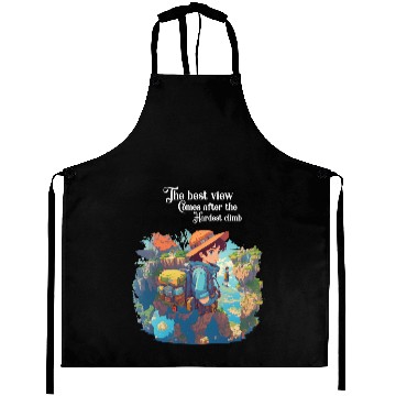 Discover Mountains Tour Aprons Design