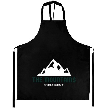 Discover The Mountains Are Calling Aprons