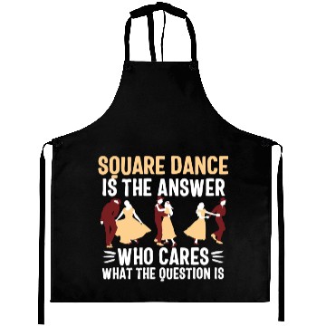 Discover Square dance women men Aprons dancing couple