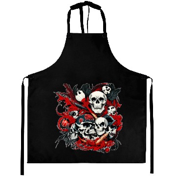Discover skull skeleton Aprons