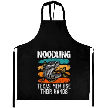 Discover Flathead Noodling Real Men use their Hands Aprons