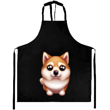 Discover Shiba Inu Artistry Aprons