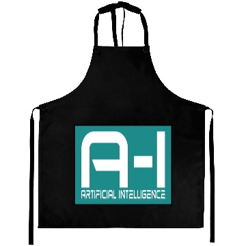 Discover AI Artificial Intelligence Science Fiction Aprons