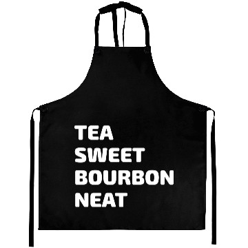 Discover Tea Sweet Bourbon Neat Aprons