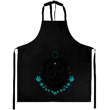 Discover Panda tattoo with bamboo Aprons