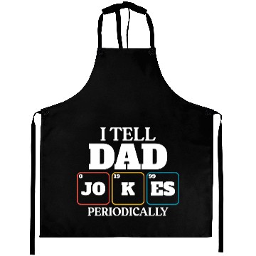Discover Dad Joke Dad Elets Of The Periodic Table Aprons