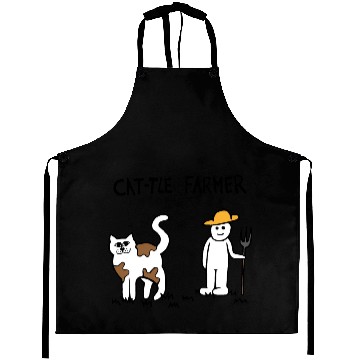 Discover Cattle Cat Farmer Aprons
