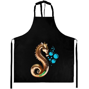 Discover Sea Horse Aprons