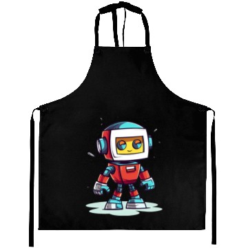 Discover Robot Baby Robotic Future Engineer Technology Aprons