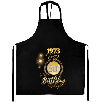 Discover 50th Birthday, July, 1973. Aprons