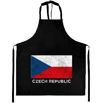Discover Czech Republic National Flag For Aprons