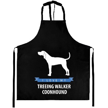 Discover I Love My Treeing Walker Coonhound Aprons