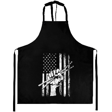 Discover Patriotic Drummer Us Flag Drumsticks Percussion Dr Aprons