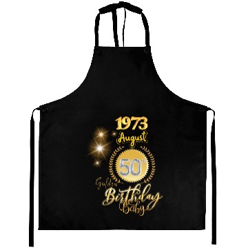 Discover 50th birthday, August 1973. Aprons