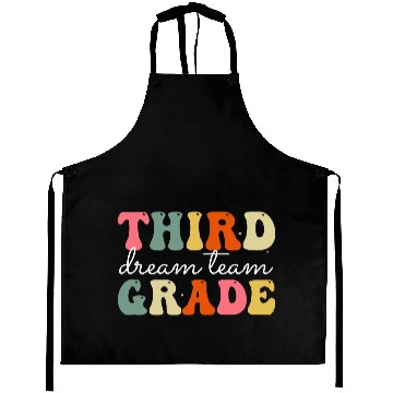 Discover Third Grade Dream Team Back To School Aprons