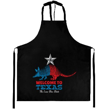 Discover Welcome to Texas. The Lone Star State. Aprons
