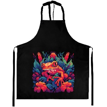 Discover Wild Poison Frog Goth Goblincore Fairycore Gothic Aprons