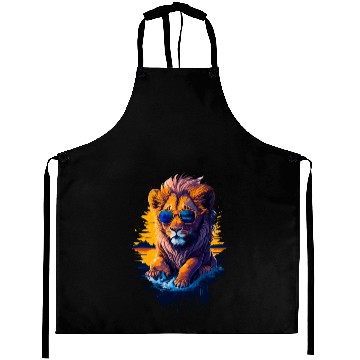 Discover Cute baby lion Aprons