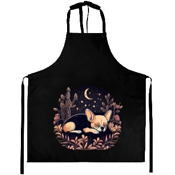 Discover Chihuahua | Sunday Sleep Cute Dog Good Night Aprons