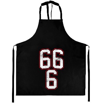 Discover 666 The Number of The Beast Aprons