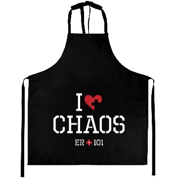 Discover I Love Chaos Er Nurse 101 Aprons