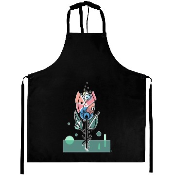Discover Retro Tulip Flower Aprons