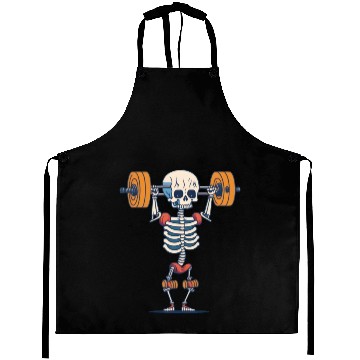 Discover Weightlifting Gym Skeleton Aprons