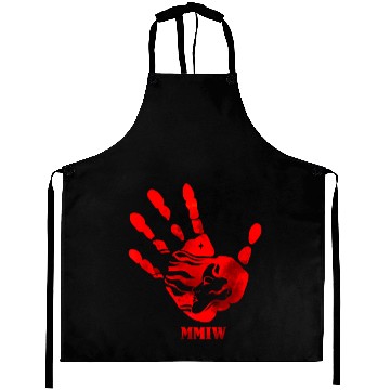 Discover Hand Red Mmiw Aprons