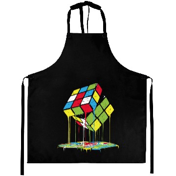 Discover Melting magic cube Aprons