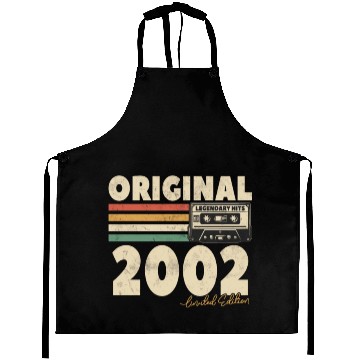 Discover Original 2002 Birthday Gift Aprons