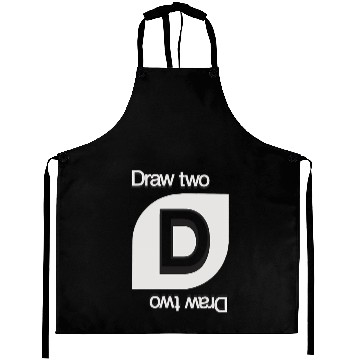 Discover Uno Draw Two Card Aprons